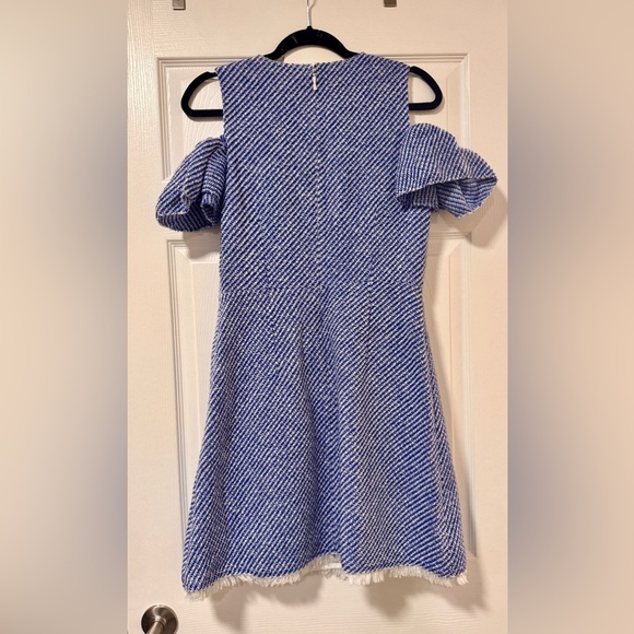 Kate Spade California Dreaming Cold Shoulder Tweed Dress - Picture 4 of 6